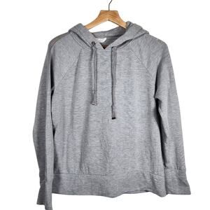 Women's Grey Danskin Long Sleeve Hoodie Size Large